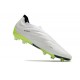 Adidas Copa Pure.1 FG Firm Ground Boot White Core Black Lucid Lemon