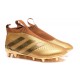 adidas ACE 16+ Pure Control FG Top Football Boots In Gold