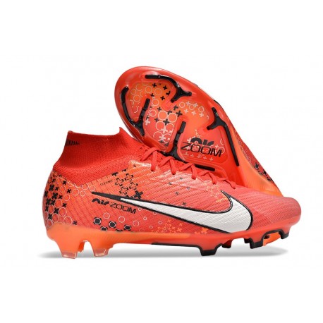 Nike Air Zoom Mercurial Superfly IX Elite FG MDS Light Crimson Pale Ivory Bright Mandarin