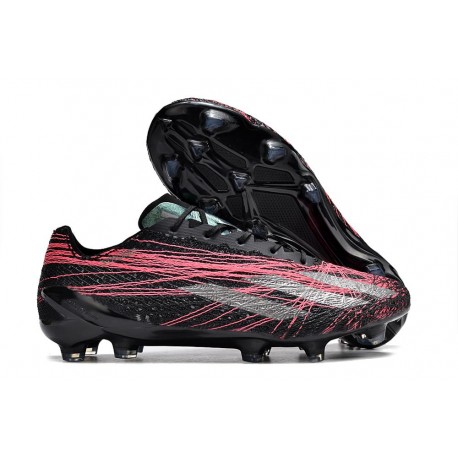 adidas X Crazyfast + FG Shoes Black Pink