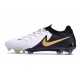 Nike Phantom Luna 2 Elite FG White Black Metallic Gold Coin