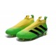 adidas ACE 16+ Purecontrol FG Olympic 2016 Soccer Boot Green Black