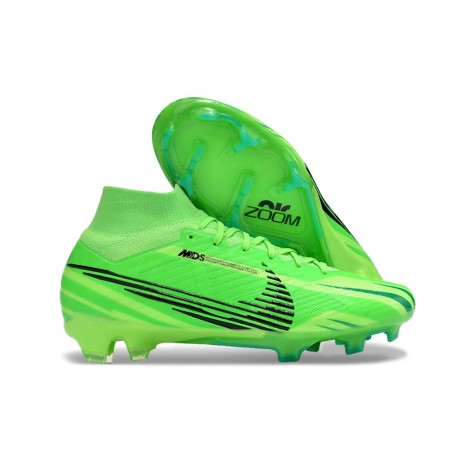 Nike Air Zoom Mercurial Superfly IX Elite FG MDS 008 Green Strike Black Stadium Green