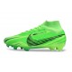 Nike Air Zoom Mercurial Superfly IX Elite FG MDS 008 Green Strike Black Stadium Green
