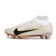 Nike Air Zoom Mercurial Superfly IX Elite FG White Gold Black