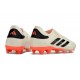 Adidas Copa Pure 2 Elite + FG KT Solar Energy - Ivory Core Black Solar Red