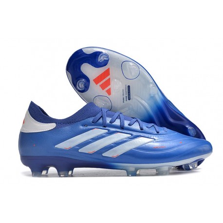 Adidas Copa Pure 2 Elite + FG Marinerush - Lucid Blue White Solar Red