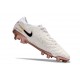 Nike Tiempo Legend 10 Elite FG Shoes White Gold Black