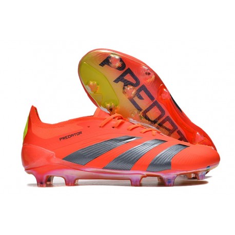 adidas Predator Elite FG Low Predstrike - Solar Red Core Black Solar Yellow