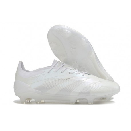 adidas Predator Elite FG Low White Silver