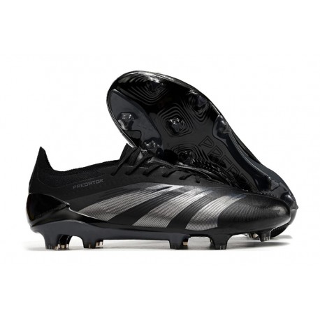 adidas Predator Elite FG Low Nightstrike - Core Black Carbon
