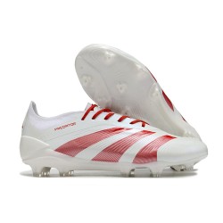 adidas Predator Elite FG Low White Red