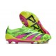 adidas Predator Elite FG Low Generation Pred - Solar Green Shock Pink Lucid Lemon
