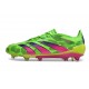 adidas Predator Elite FG Low Generation Pred - Solar Green Shock Pink Lucid Lemon
