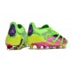 adidas Predator Elite FG Low Generation Pred - Solar Green Shock Pink Lucid Lemon