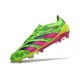 adidas Predator Elite FG Low Generation Pred - Solar Green Shock Pink Lucid Lemon