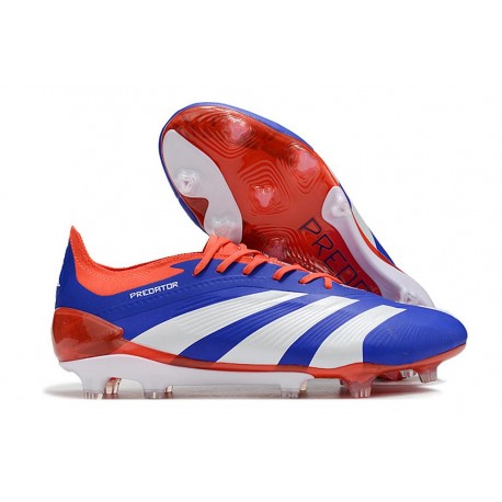 adidas Predator Elite FG Low Blue White Red