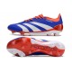 adidas Predator Elite FG Low Blue White Red