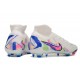 Nike Phantom Luna II Elite FG Blanco Azul Rosa