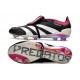 New adidas Predator Elite Tongue FG Black White Purple