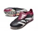 New adidas Predator Elite Tongue FG Black White Purple