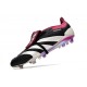 New adidas Predator Elite Tongue FG Black White Purple