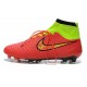 Nike Magista Obra FG ACC Men's Firm Ground Football Boots Red Gold Volt