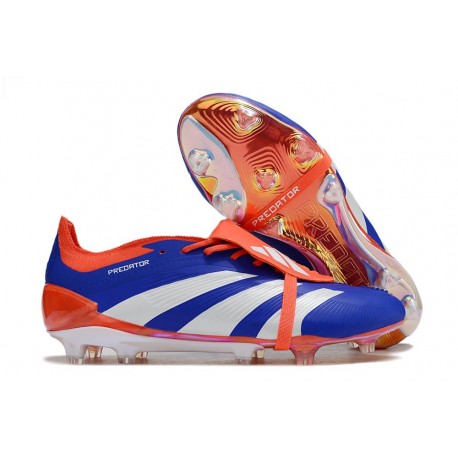New adidas Predator Elite Tongue FG Blue White Red