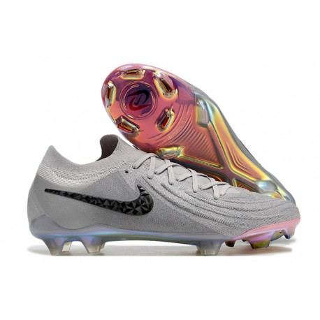 Nike Phantom Luna 2 Elite Low FG Rising Gem - Atmosphere Grey Black