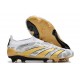 adidas Predator Elite Laceless FG White Golden Grey