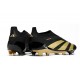 adidas Predator Elite Laceless FG Black Golden