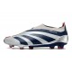 adidas Predator Elite Laceless FG Silver Navy Blue