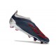 adidas Predator Elite Laceless FG Silver Navy Blue