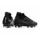 Nike Mercurial Superfly 5 FG New Football Boots All Black