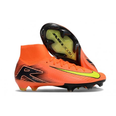 Nike Zoom Mercurial Superfly 10 Elite FG Orange Yellow