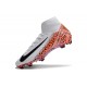 Nike Zoom Mercurial Superfly 10 Elite FG White Black Orange