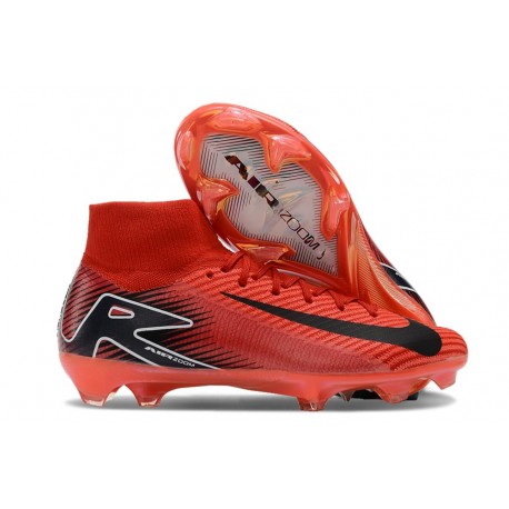 Nike Zoom Mercurial Superfly 10 Elite FG Red Black
