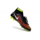High Top Nike Magista Obra FG ACC Soccer Cleats Black White Hyper Punch