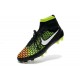 High Top Nike Magista Obra FG ACC Soccer Cleats Black White Hyper Punch