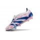 New adidas Predator Elite Tongue FG Ftwr White Solar Blue Solar Pink