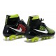 High Top Nike Magista Obra FG ACC Soccer Cleats Black White Hyper Punch