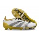 Adidas Predator Elite Tongue FG White Gold Silver