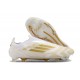 adidas F50 Elite Laceless FG Boot Ftwr White Gold Met