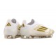 adidas F50 Elite Laceless FG Boot Ftwr White Gold Met