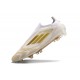 adidas F50 Elite Laceless FG Boot Ftwr White Gold Met