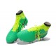High Top Nike Magista Obra FG ACC Soccer Cleats Green Black