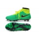 High Top Nike Magista Obra FG ACC Soccer Cleats Green Black