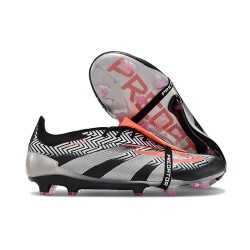 Adidas Predator Elite Tongue FG Black Silver Red