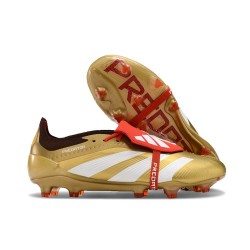 Adidas Predator Elite Tongue FG Gold Red White