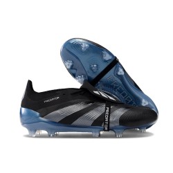 Adidas Predator Elite Tongue FG Black Blue